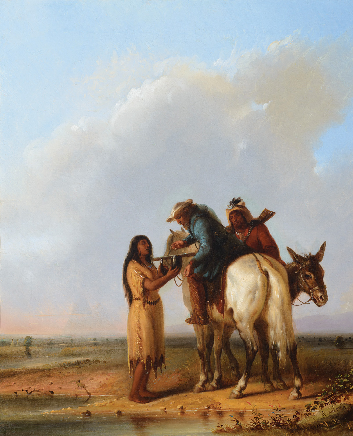 american western artists oil paintings